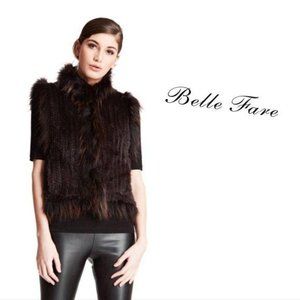 Belle Fare Fur Vest S
